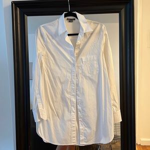 Vince long button down in perfect condition